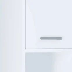 Weißer Badezimmer Hochschrank 2-türig - Gransov