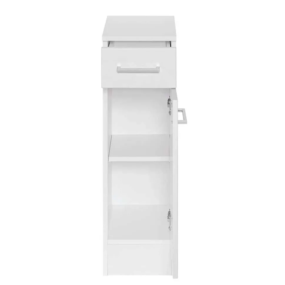 Weißer Badschrank mit Sockel Fuß - Skiranov I