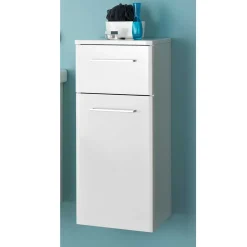 Weißer Bad-Unterschrank für Wandmontage - Bahare