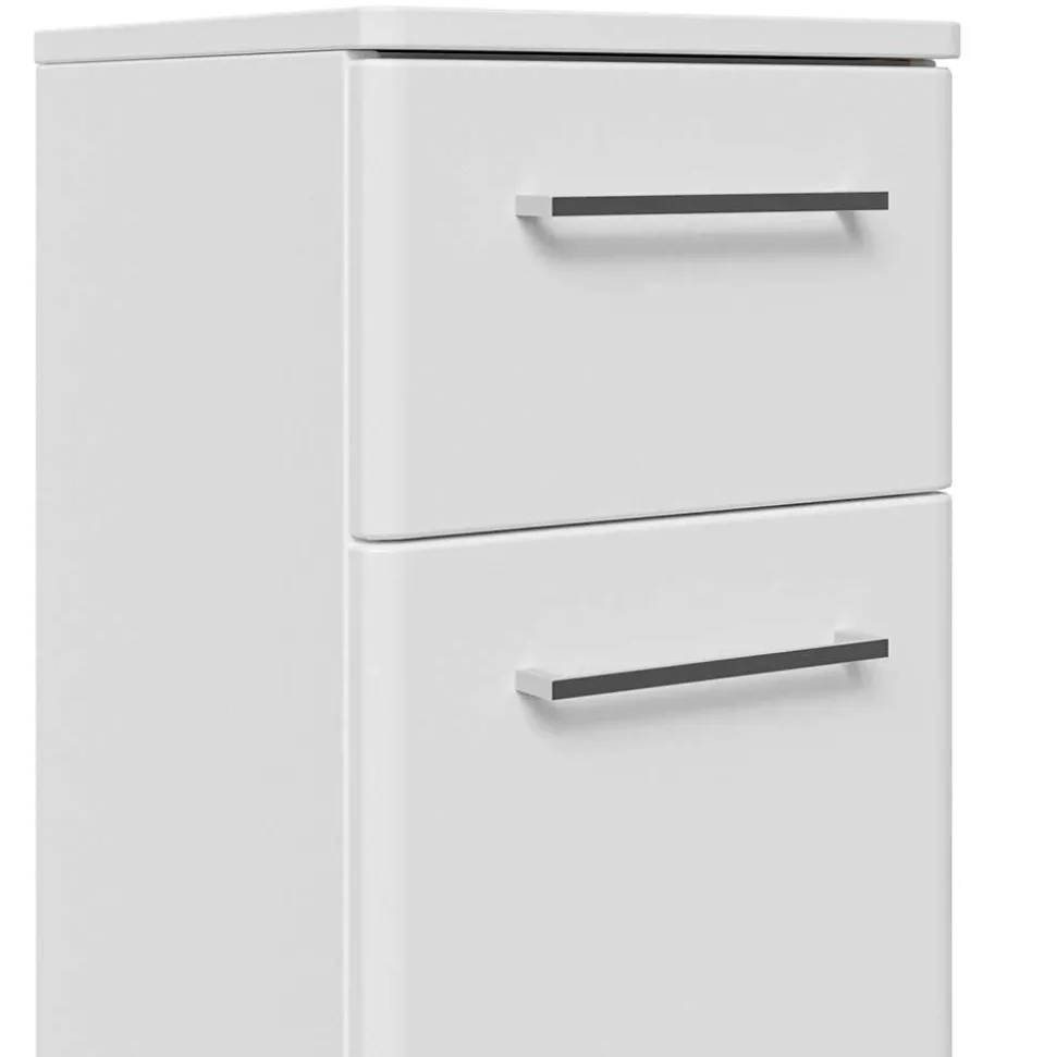 Weißer Bad-Unterschrank für Wandmontage - Bahare