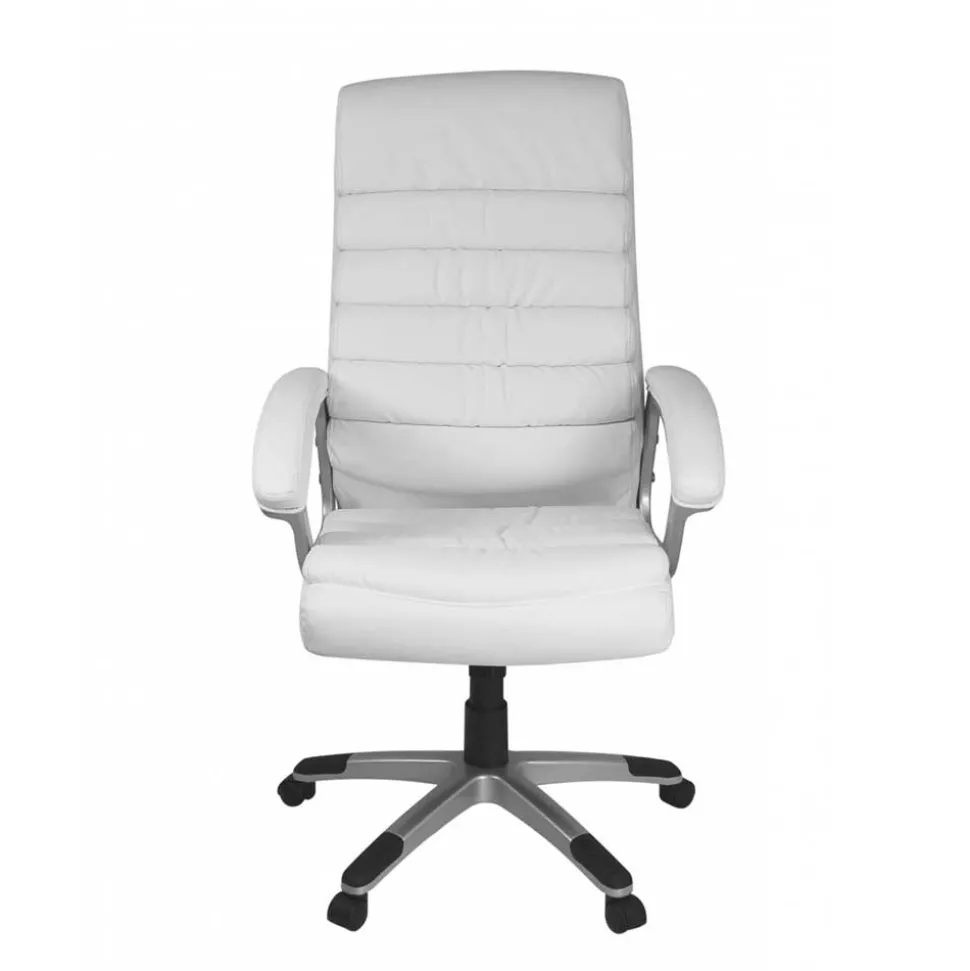 Weißer Bürosstuhl in modernem Design - Vandato