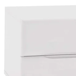 Weißer Nachttisch Dayton aus Massivholz Buche