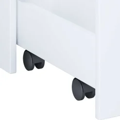 Weißer Nischenschrank mit Schublade und Auszug - Gransov