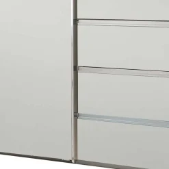 Weißer Schiebetürenschrank 3-türig - Fachet