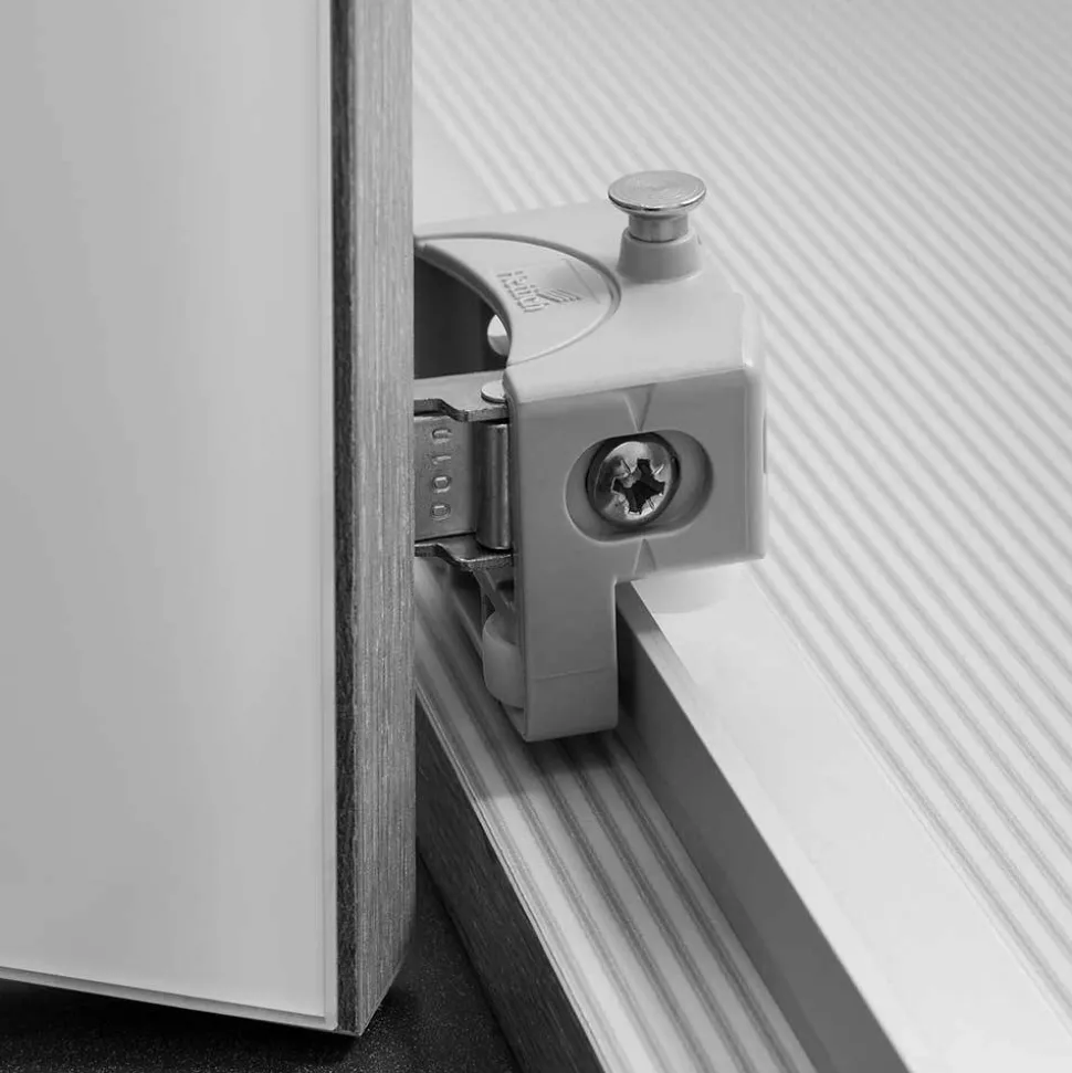 Weißer Schlafzimmerschrank 3-türig - Rhoen