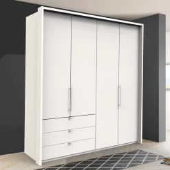 Weißer Schrank fürs Schlafzimmer in modernem Design - Donpiave