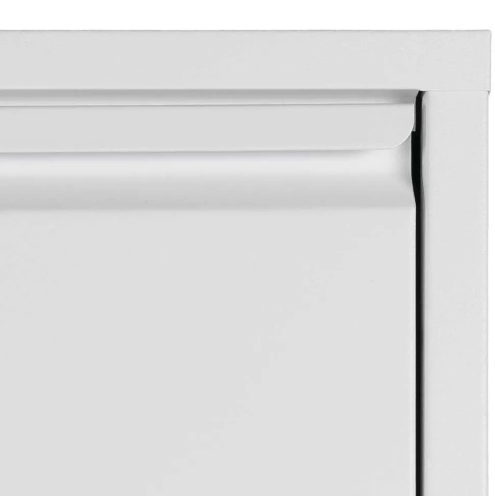 Weißer Schuhschrank für die Wandmontage - Vitalrov