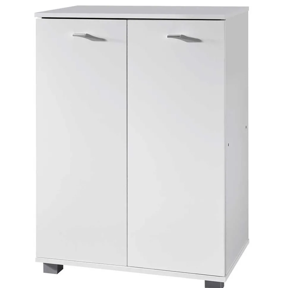 Weißer Schuhschrank 60x90x35 cm - Avelinos