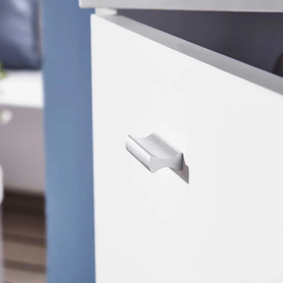 Weißer Schuhschrank 60x90x35 cm - Avelinos