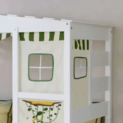 Weißes Ausziehbett Morios für Freunde