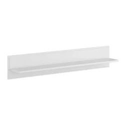 Weißes Hängeboard aus Massivholz - Presto