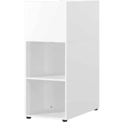 Weißes Homeoffice Möbel Set modern - Sparkle (zweiteilig)