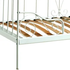 Weißes Kojenbett aus Metall - Zorro