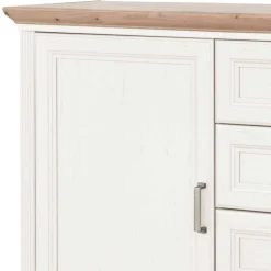 Weißes Landhaus Schlafzimmer Set - Maggio (fünfteilig)