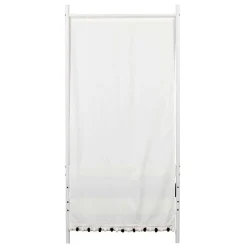 Weißes Metallbett mit Baldachin - Jenva