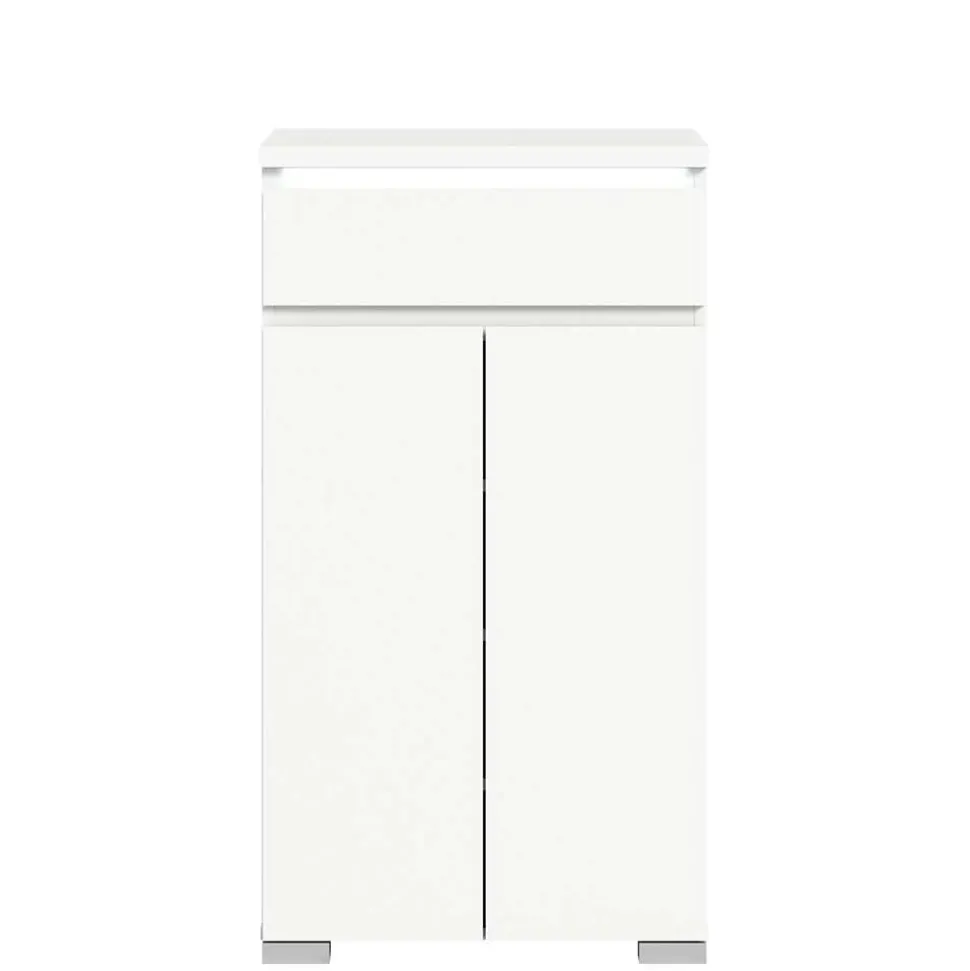 Weißes Schuh-Vertiko in modernem Design - Dany