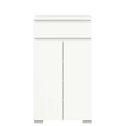 Weißes Schuh-Vertiko in modernem Design - Dany