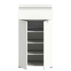 Weißes Schuh-Vertiko in modernem Design - Dany