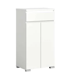 Weißes Schuh-Vertiko in modernem Design - Dany