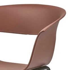 Wetterfeste Armlehnenstühle in Altrosa - Zandravo (2er Set)