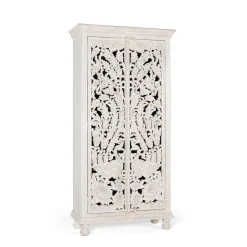 White Wash Schrank - dekoratives Design - Snake