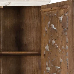 White Wash Schrank - dekoratives Design - Snake