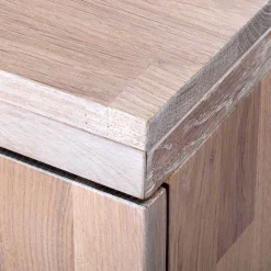 White Wash TV Lowboard aus Eiche - Dioca