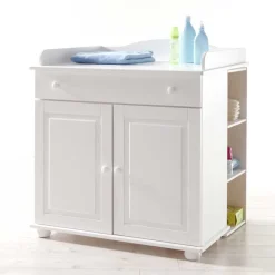 Wickeltisch Narcisso in Weiß