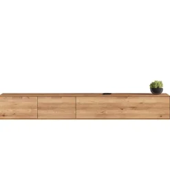 Wildeiche Anbauwand Möbelset - Holiday (zweiteilig)