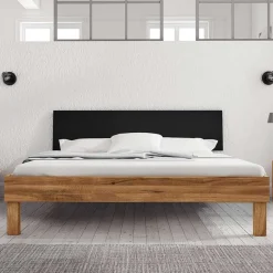 Wildeiche Bett mit 190cm Länge - Olbysca