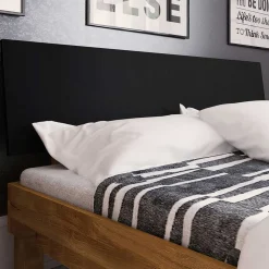Wildeiche Bett mit 190cm Länge - Olbysca