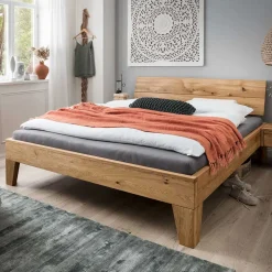 Wildeiche Bettgestell geölt - Yunves