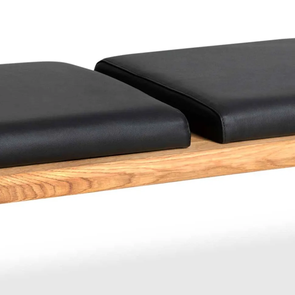 Wildeiche Esstischbank mit drei Sitzplätzen - Jessmine