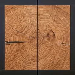 Wildeiche Flurmöbel Set - Mandrey (vierteilig)