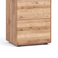 Wildeiche Hochkommode mit Tür und Schublade - Holiday