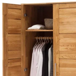 Wildeiche Kleiderschrank mit Ausstattung - Memba I