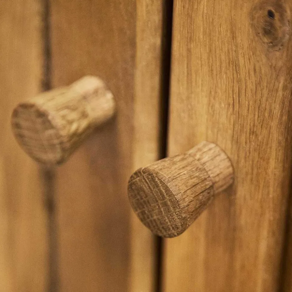 Wildeiche Kommode Masdamos massiv geölt