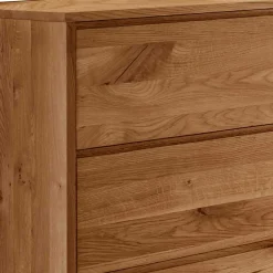 Wildeiche Kommode mit Metall Bügelgestell - Cancun