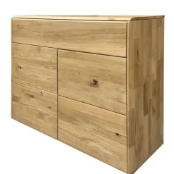 Wildeiche Kommode mit Schublade - Feanor