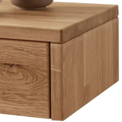 Wildeiche Nachtkonsole mit einer Schublade - Sangre