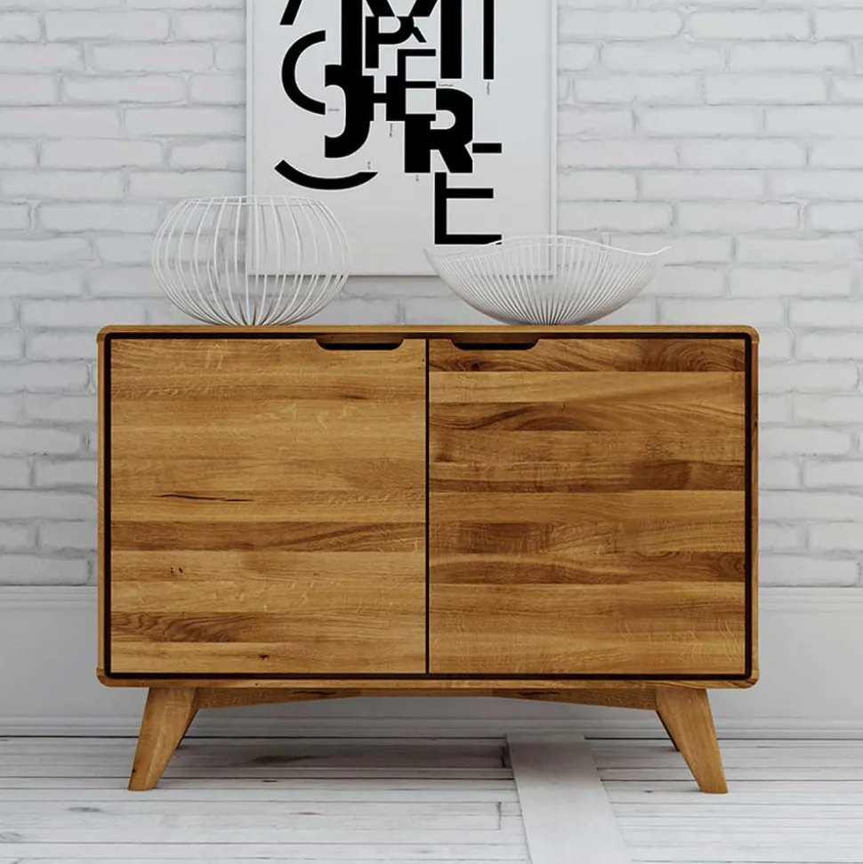 Wildeiche Naturholz Kommode geölt - Eavy