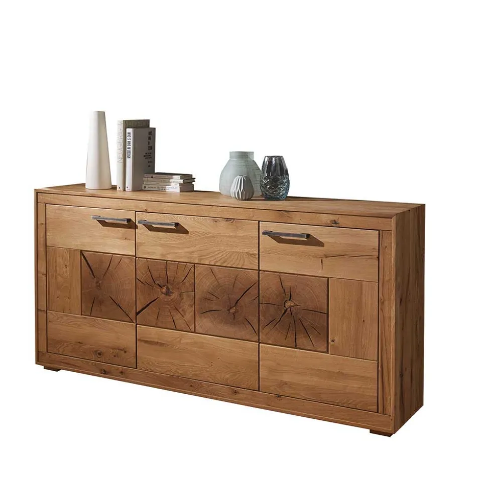Wildeiche Sideboard Troncon in 171 cm Breite