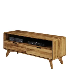 Wildeiche TV Unterschrank mit 2 Schubladen - Eavy III