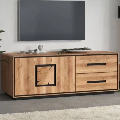 Wildeiche TV-Kommode in modernem Design - Shipper