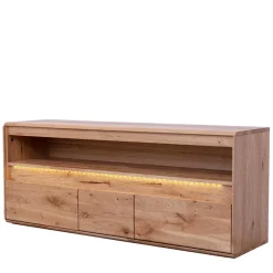 Wildeiche Unterschrank für TV mit Beleuchtung - Acmida