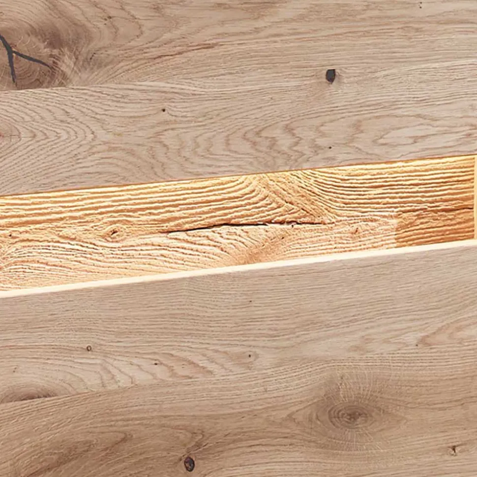 Wildeiche Unterschrank für TV mit Beleuchtung - Acmida