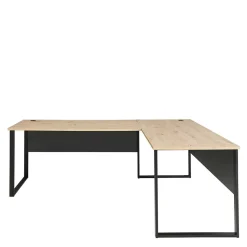 Winkel-Schreibtisch 223x77x170 cm - Kuetra