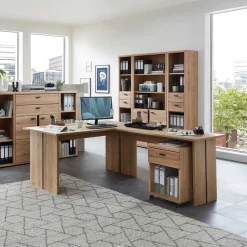 Winkelschreibtisch 160x77x235 cm - Emly