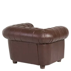 Wischleder Sessel in Braun - Cementa