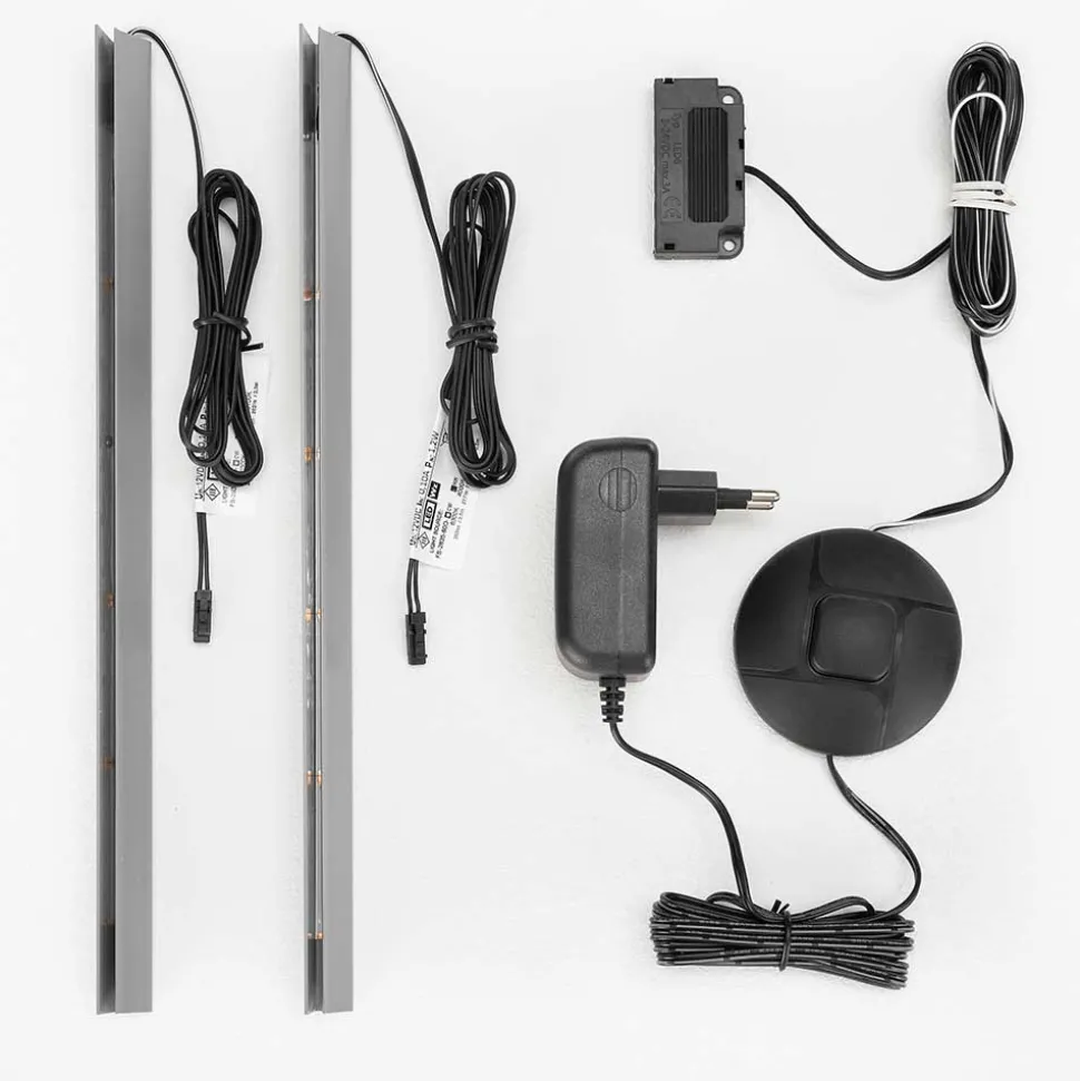 Wohnkombination Wohnwand Set - Lioscas (vierteilig)